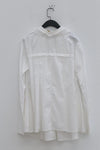 Marc le bihan double -neck shirt 2630 white